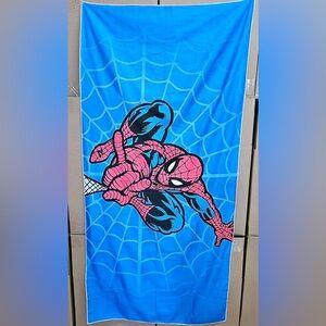 Spiderman beach towel